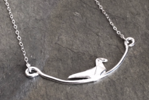 dove on a branch pendant