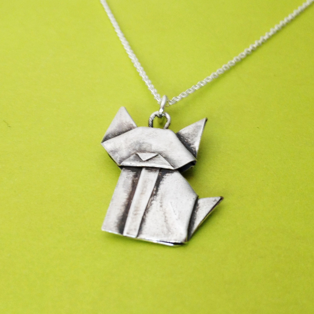 Marni Cat-Shaped Pendant チェーンネックレス シルバー Marni Cat Pendant Necklace | Silver | FARFETCH