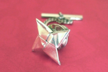 Ninja star tie tack
